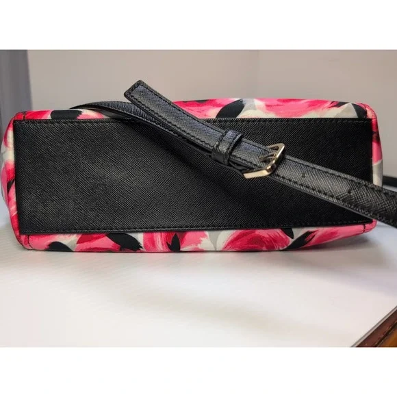Kate Spade NY Floral Crossbody‎ Purse Maise Rose Shoulder Bag Small NWT - Picture 14 of 14